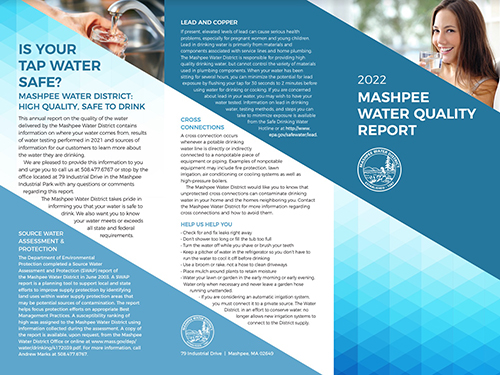 Mashpee Water Quality Report